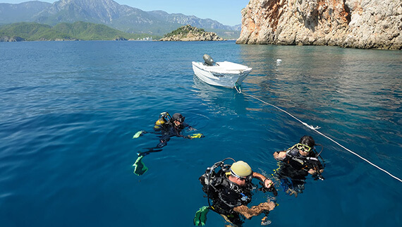 divers-at-the-surface